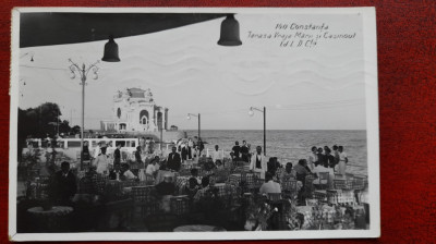 Romania-1938-Constanta-Terasa Vraja Marii si casinoul-C.P.circ foto