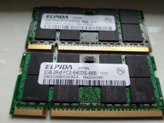 ELPIDA memorie laptop ram DDR2 2GB, sau pachet 144 toate 6 foto