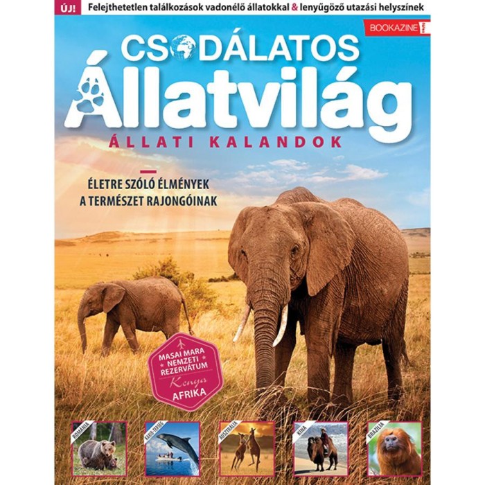 F&uuml;les Bookazine - Csod&aacute;latos &aacute;lllatvil&aacute;g - &Aacute;llati kalandok - Brezvai Edit