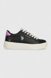 U.S. Polo Assn. sneakers ASHLEY culoarea negru, ASHLEY001W/CYH1