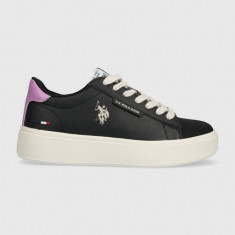 U.S. Polo Assn. sneakers ASHLEY culoarea negru, ASHLEY001W/CYH1