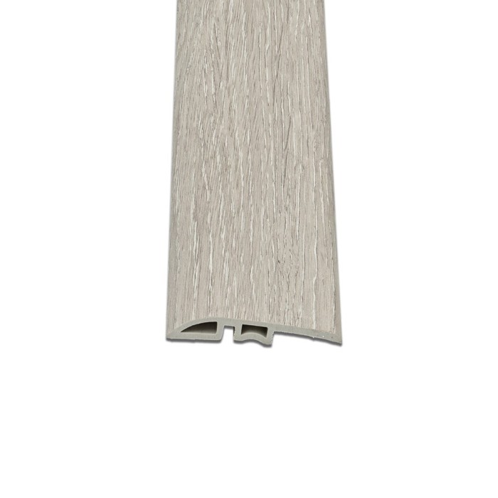 Bandă de nivelare a podelei din vinil SPC, stejar arctic, 2400x45x8 mm