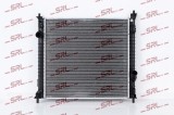 Radiator Ssangyong Tivoli 15-, motor: 1.6, 1.6 e-XDi, 480x458x26, SRLine, Aluminiu/ Plastic brazat, 2131035100; 2131035200