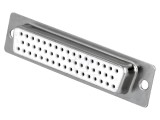 D-Sub 50 Pin Soclu Mamă Aurit THT