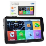 Sistem de navigatie GPS PNI L512 PRO cu parasolar, 7 inch, 800 MHz, 512MB DDR, 16GB memorie interna, FM transmitter