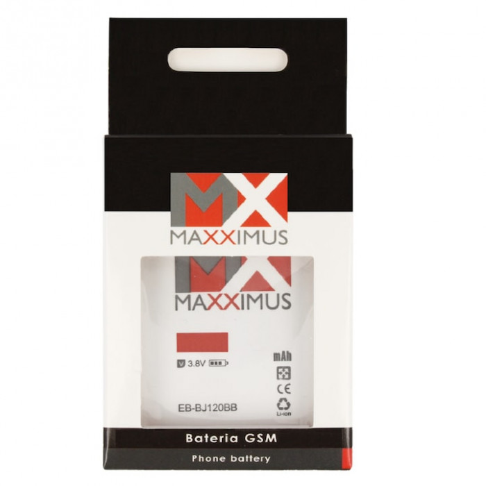 Baterie Maxximus, pentru Samsung Galaxy Note 4, N910 3300 mAh, Negru, Rosu, Alb
