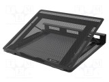 Suport de răcire pentru notebook NATEC negru cu reglare &icirc;nălţime