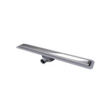 Rigolă de duș, Kessel, Linearis Compact, cu clapetă Multistop și sită pentru păr, 65 cm, 45600.62FM