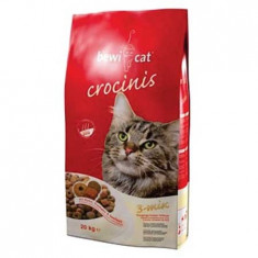 Hrana uscata premium, pisici, BEWI CAT CROCINIS 20 KG foto