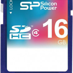 Card de memorie Silicon Power SP016GBSDH004V10, 16GB, SP SDHC, clasa 4