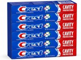 Set 6 paste de dinți Crest Cavity Protection, cu fluor, aromă de mentă, 68 g fiecare (408 g)