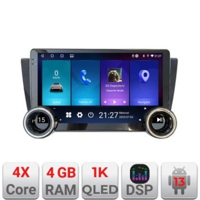 Navigatie BMW Seria 3 E90 Kit-095 Edotec 4+64 10.5 inch Incell 1K android Wifi 5Ghz gps internet CarStore Technology foto