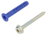 Diblu pin cu șurub 10x60mm, oțel zincat, 50 buc - RAWLPLUG