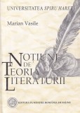 Marian Vasile - Noțiuni de teoria literaturii