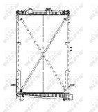 NRF 519679 Radiator, racire motor