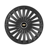 Set 4 capace roti Joy Negru R17 pentru gama auto Chevrolet
