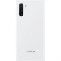 Husa Cover Led Samsung pentru Samsung Galaxy Note 10 Alb foto