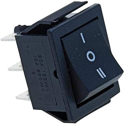 Intrerupator CR 34x31x25mm ON-OFF-ON 15A 250Vac rocker foto