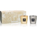 Baobab Collection Aurum &amp; Platinum Les Exclusives Duo Candle Box set cadou