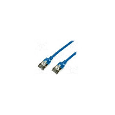 Cablu patch cord, Cat 6a, lungime 1.5m, U/FTP, LOGILINK - CQ9046S