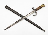 Rara Baionetă rom&acirc;nească WW1 pentru pușcă Peabody, Model Steyr1879