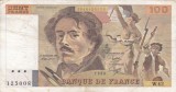 FRANTA 100 francs 1980 VF!!!