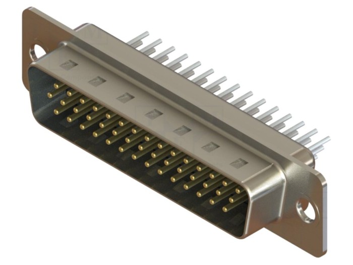 Conector D-Sub HD 44 pini, drept