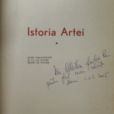 ISTORIA ARTEI- MARIN NICOLAU GOLFIN- VOL.I, BUC. 1972