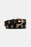 Morgan curea 3MIOU femei, culoarea negru, 3MIOU