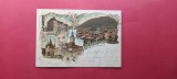 Litho Brasov Kronstadt Brasso Litografie
