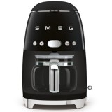 Cafetiera Smeg DCF02BLEU, 1050 W, 1,4 l, Negru