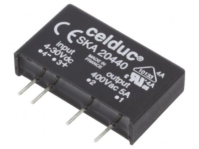 Releu Semiconductor SPST-NO 4-30VDC 5A 12-460VAC foto