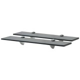 Cumpara ieftin Rafturi suspendate, 2 buc., 50 x 10 cm, sticla, 8 mm