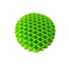 Jucarie worm fidget de decompresie, flippy, anti stres, dimensiune compacta 10 cm, dimensiune extinsa 24.5 cm, verde