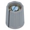 Buton Rotativ Negru cu Indicator ABS 6mm