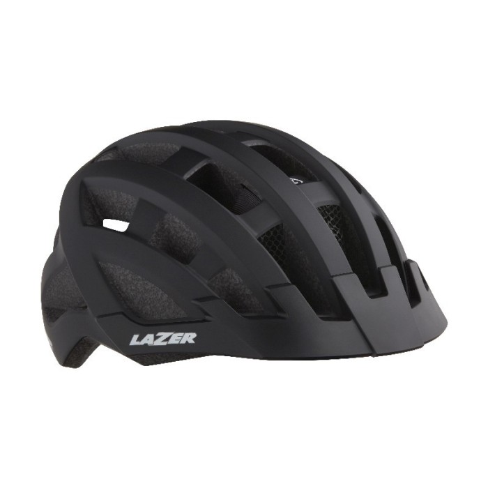 Casca Lazer Comp DLX marime Univeresala Culoare Neagru mat+Stop LED Cod:BLC2197885190