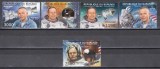 Burundi 2012 - Neil Armstrong, Serie + Timbru din Colita, MNH