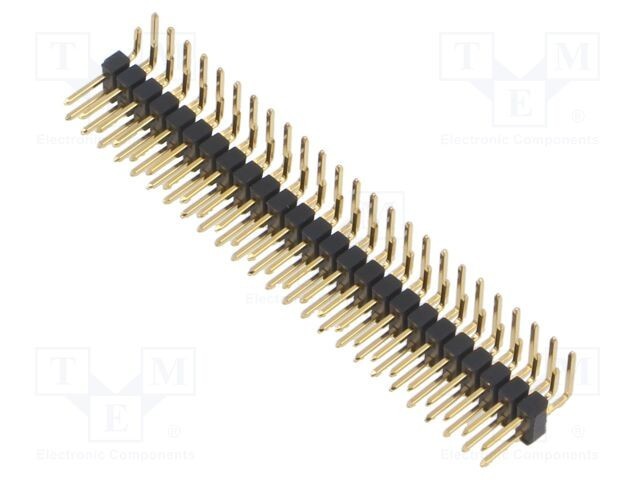 Conector şir pini tată FISCHER ELEKTRONIK 50 pini 250V 3A THT SL 4