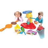 Set Plastilina Vafe &amp; Inghetata, 6 Culori, Multicolor, CMCLASS