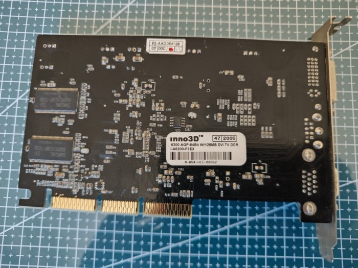 Placa video AGP model 6