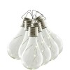 Set 24 Lampi Solare Gradina Strend Pro Acrux, LED, 7.5x22 cm, Galbene, Cilindrice, Sticla