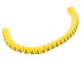 Markere Marcaj PVC Galbene 2,5-5mm