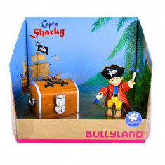 Bullyland Set Capitanul Sharky - Jucarie Educativa de inalta calitate pentru copii