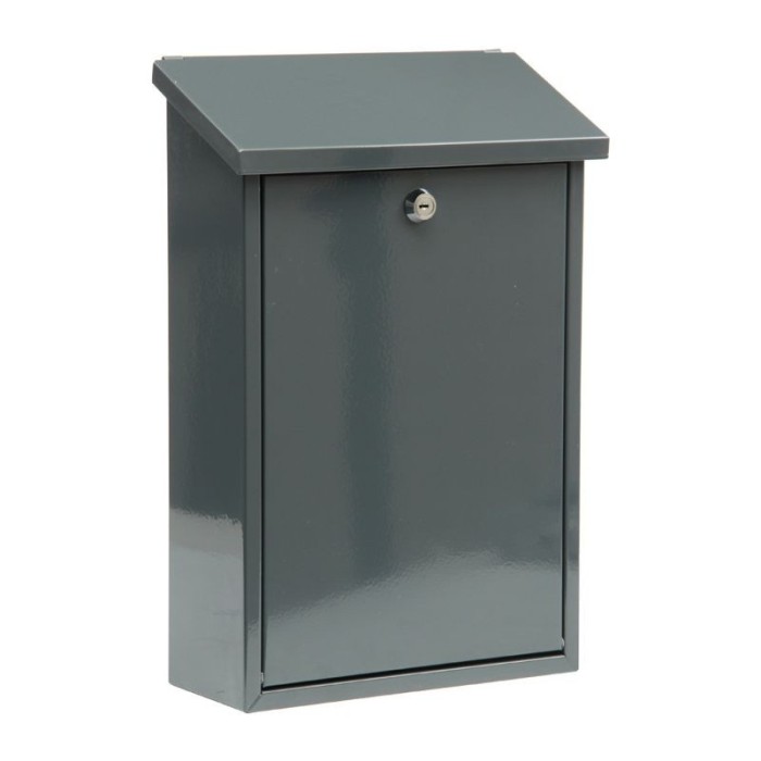 Cutie postala gri 400x250x100 mm VOREL