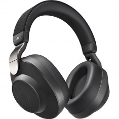 Casti Wireless Bluetooth Elite 85h Over Ear, Microfon, Active Noise Cancellation, Acces Asistent Vocal Inteligent, Multi-Connect, Titanium Black Negru foto