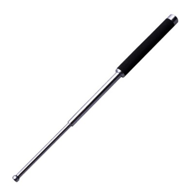 Baston telescopic argintiu 65 cm EM3 foto