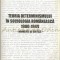 Teoria Determinismului In Sociologia Romaneasca 1900-1940