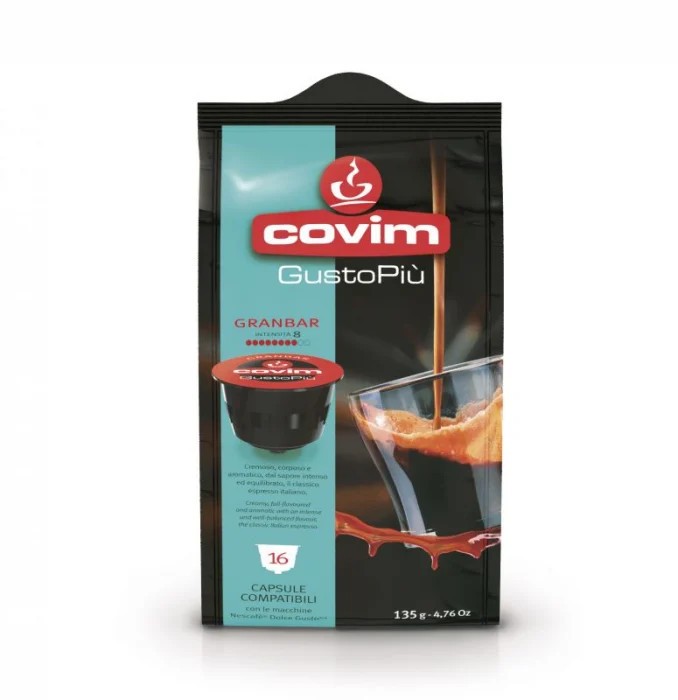 Covim Granbar Gusto Piu capsule Dolce Gusto, 16 buc