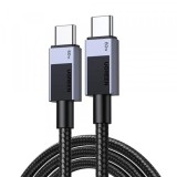 Cablu Date si Incarcare USB-C - USB-C UGREEN L524, 60W, 1m, Gri