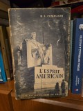 L/esprit Am&eacute;ricain - H. S. Commager